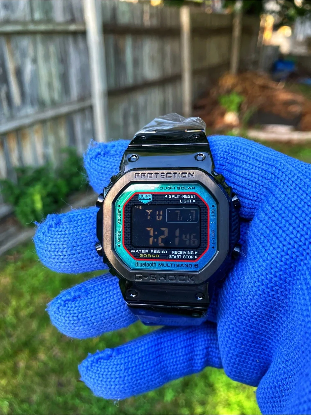 Custom G Shock Metal black Colorway